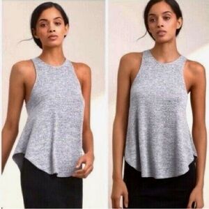 Aritzia Gray Sleeveless Tank Top